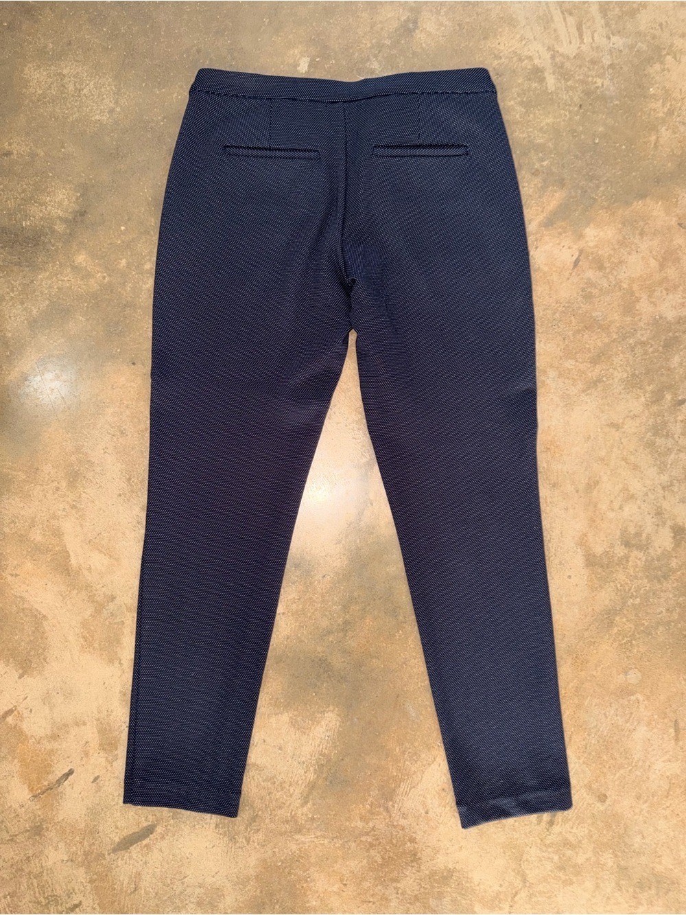 Liverpool Navy Slim Ankle Pants Size 2 Polka Dot Career Office Trousers NWOT - Picture 2 of 13
